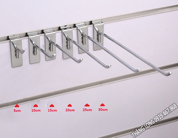 móc treo phụ kiện cài rãnh 